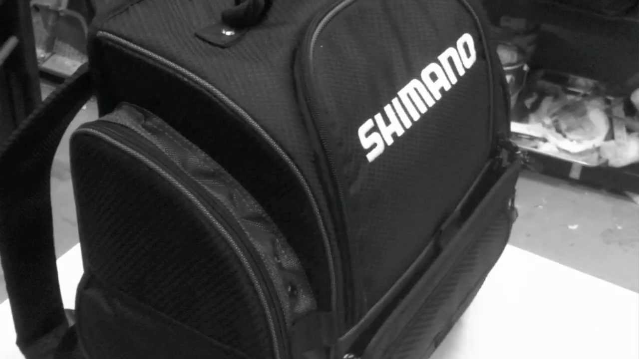 Fishing Backpack : Shimano fully stocked