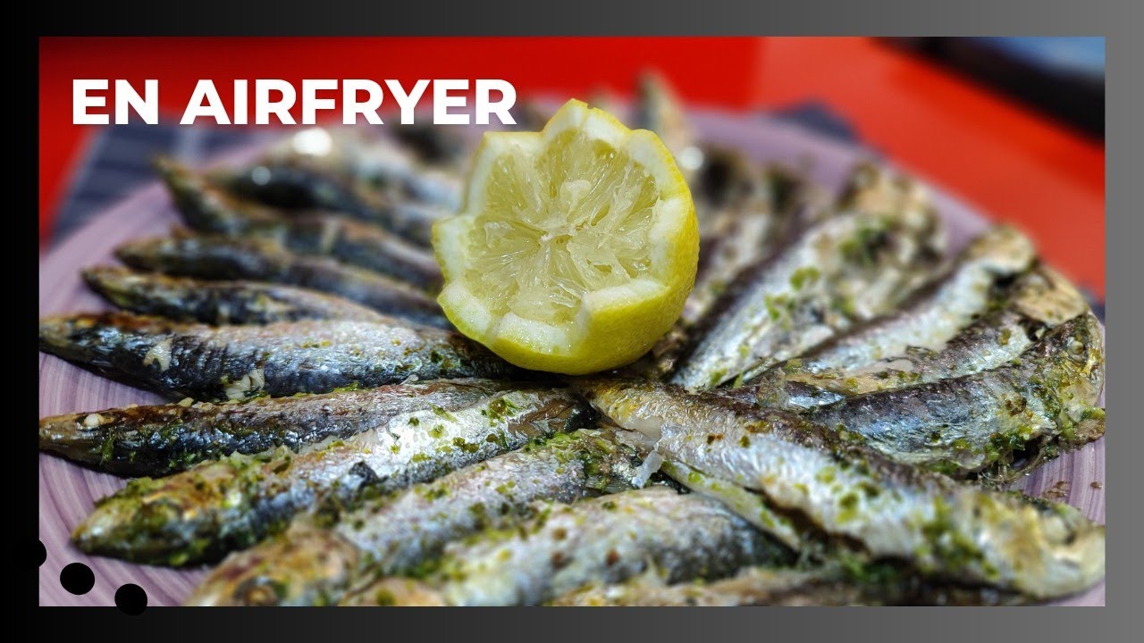 SARDINAS EN FREIDORA DE AIRE