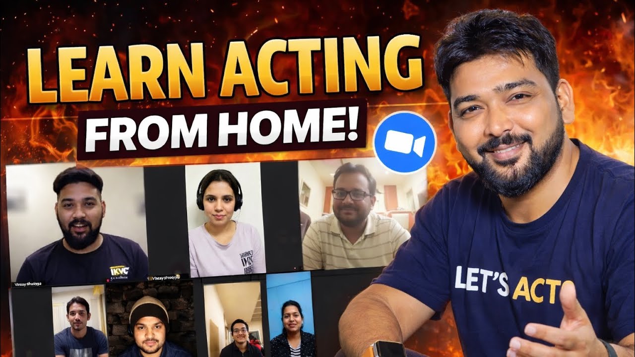 Acting Beginners Introduction | Let’s Act 4-Month Online Advanced Acting Course