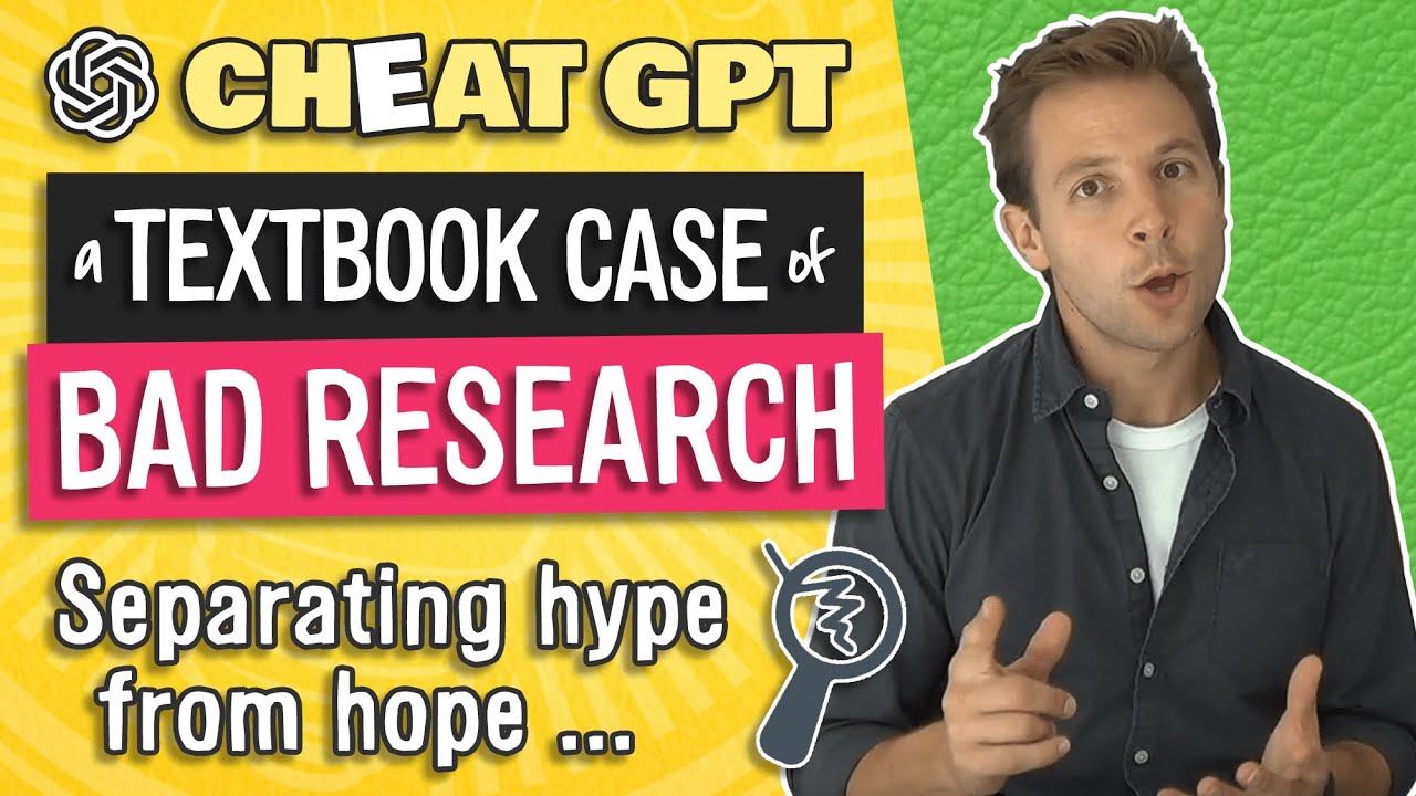 CheatGPT | A Textbook Case of Bad Research