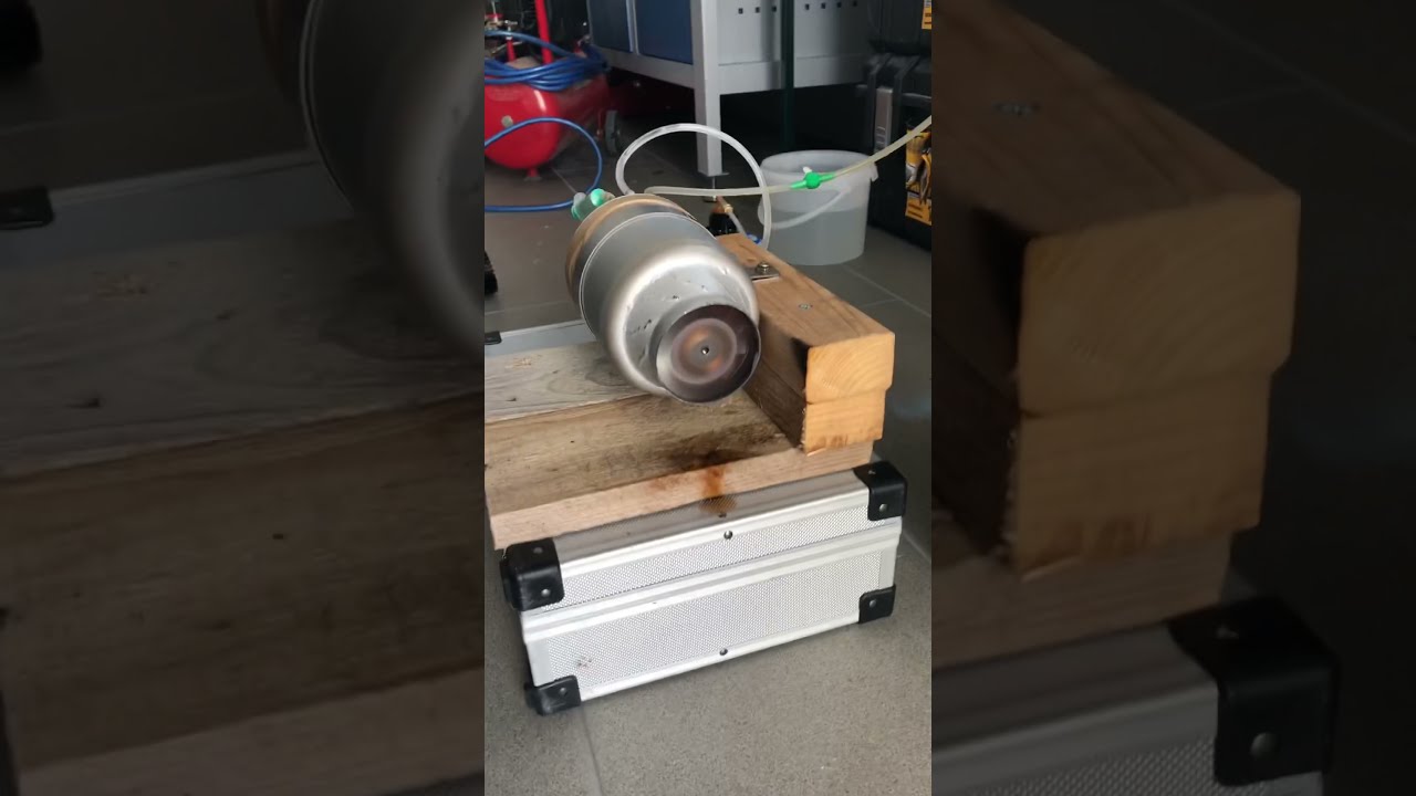 First Start - FD3 Turbine / Jet Engine Modellturbine Kurt Schreckling - 3D printed PLA Compressor