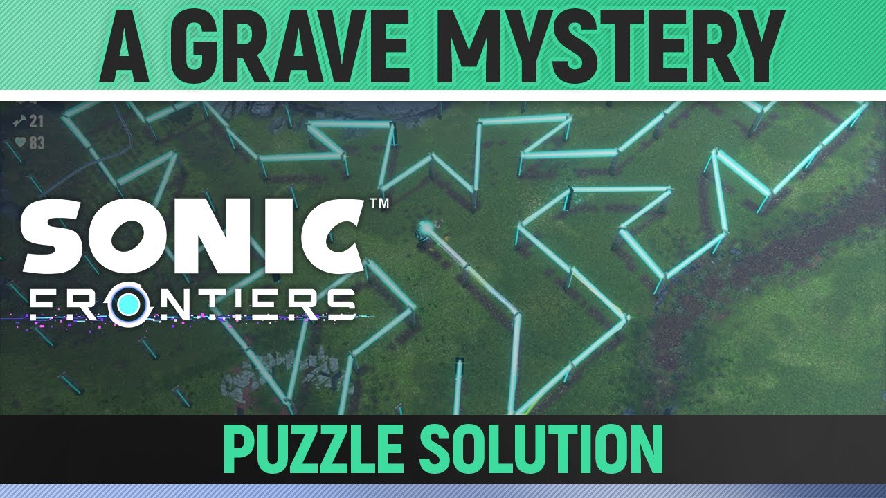 Sonic Frontiers - A Grave Mystery - Puzzle Solution 🏆 (Kronos Island)