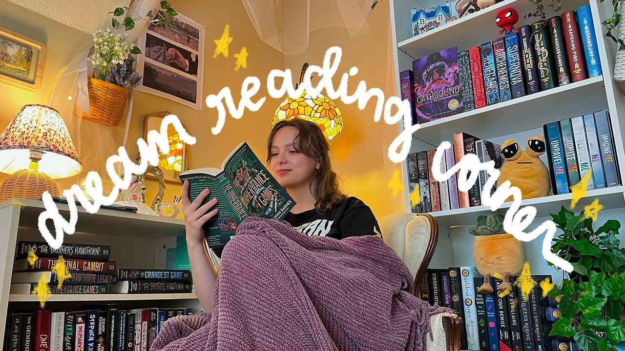 building my DREAM reading corner! ✨📚🫶🏻