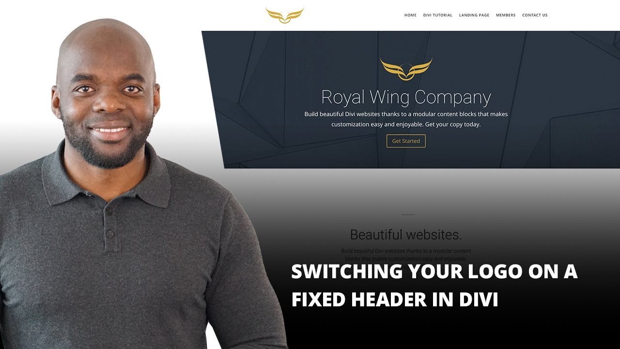 Switching Your Logo on a Fixed Header in Divi