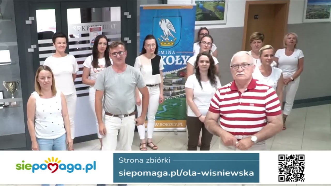 Gmina Sokoły wspiera chorą Olę Wiśniewską.