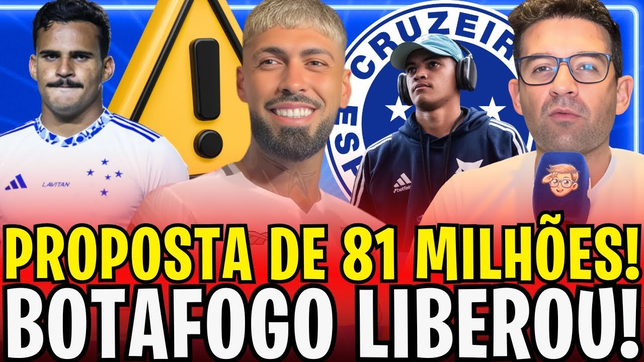 BARBOZA DEIXA BOTAFOGO E FECHA COM CRUZEIRO? TITE JÁ APROVOU! BAITA REFORÇO! NOTÍCIAS DO CRUZEIRO