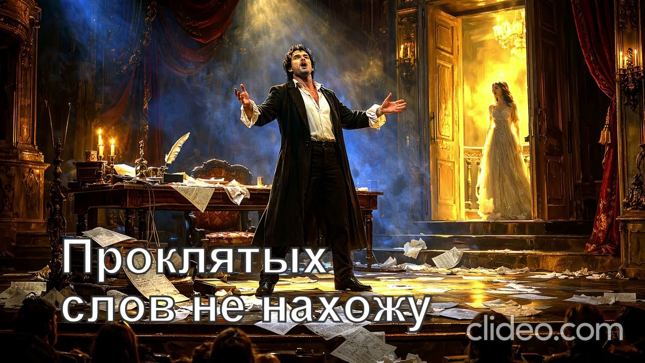 «ПРОКЛЯТЫХ СЛОВ НЕ НАХОЖУ!» — драматическая АРИЯ О МУКАХ творчества (ver. 1)  |  VERSE MELODIES