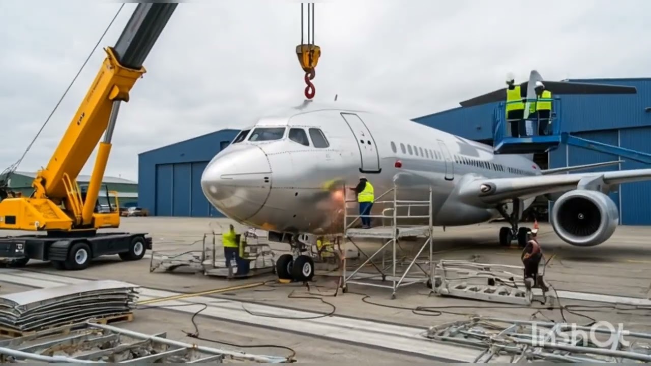 Aircraft manufacturing factory #shorts #viral 🔥#trending 🔥🔥#youtubeshorts