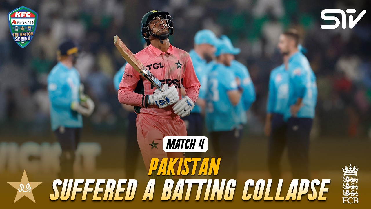 Pakistan Suffered a Major Batting Collapse | Pak vs Eng | Pakistan ODI Tri-Series 2026 | M9S1H