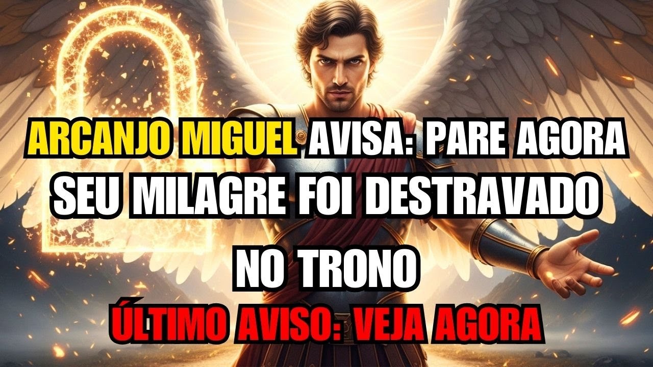 URGENTE: O Arcanjo Miguel Diz Que Seu Milagre Está Travado Por Um Motivo Simples