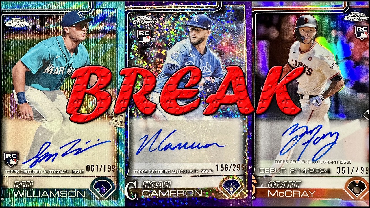 [2/16] #11 25 Topps Chrome Update Jumbo Box Break