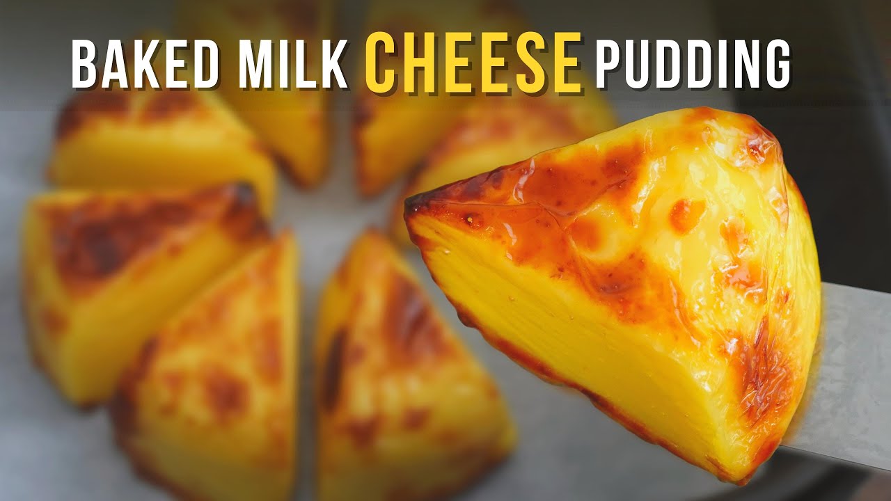 QUICK & EASY Air Fryer Milk Cheese Pudding 🧀