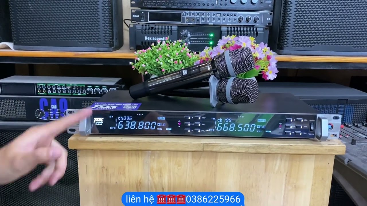Khuyến mại Mẫu Mic cao cấp TDX  D999 mới nhất 2026 đẳng cấp hát hay nịnh giọng