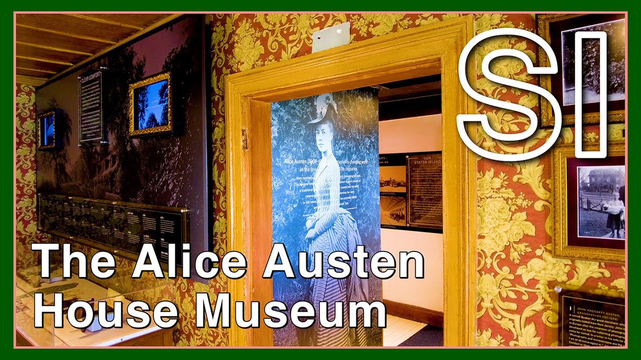Staten Island, New York【The Alice Austen House (SO PRETTY PHOTO) Museum & Park】2021 Walking Tour【4K】