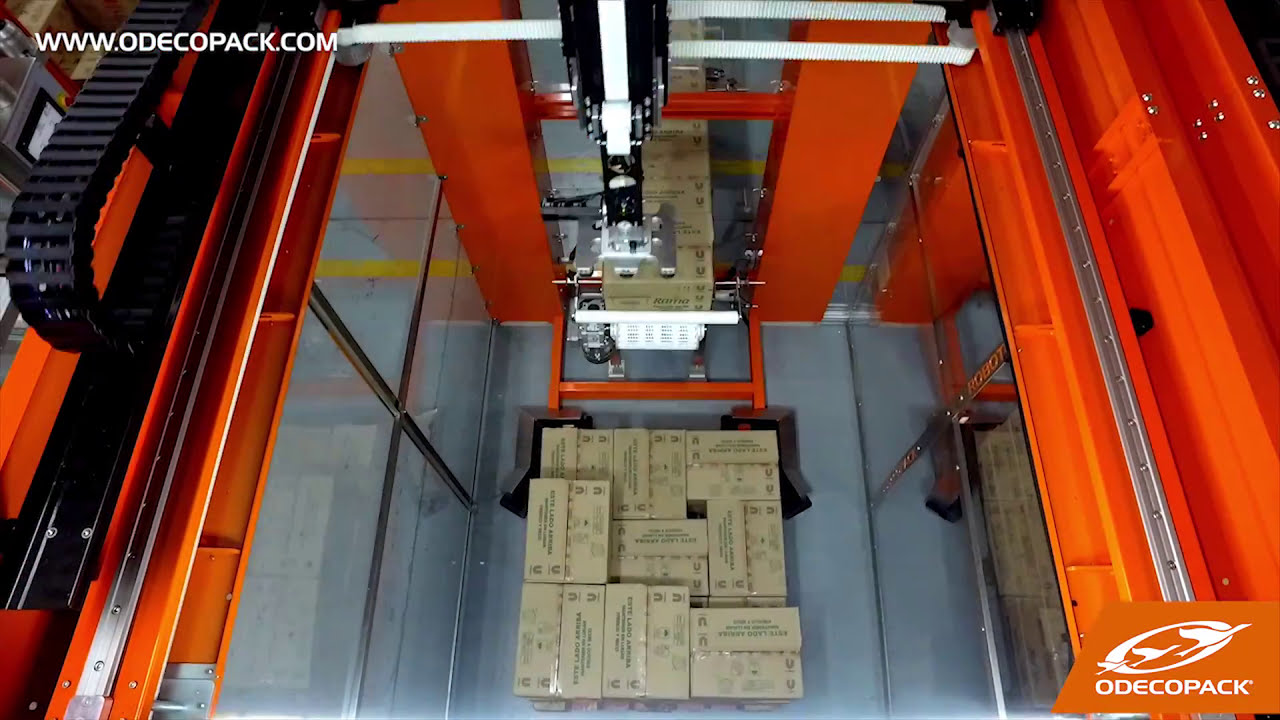 Robot paletizador tipo pórtico - Odecopack
