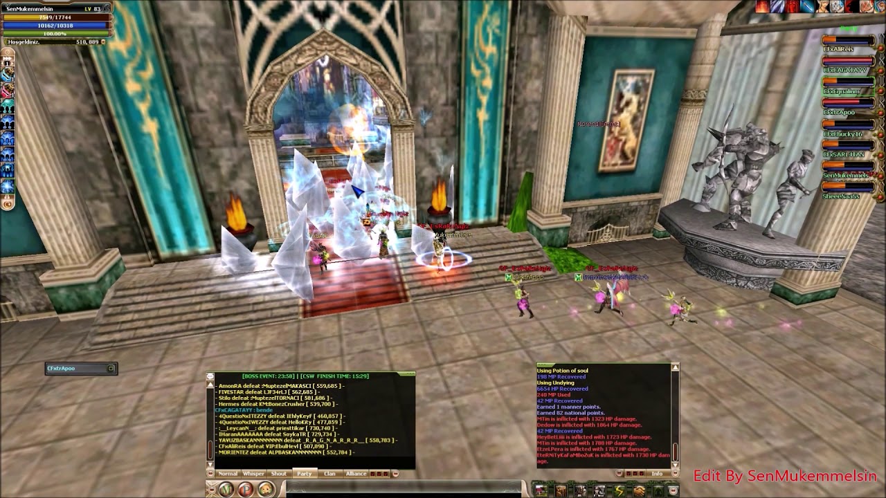 Knight Online Mage PK Movie  HD 2019 / CFxFAMILY - CC Priest