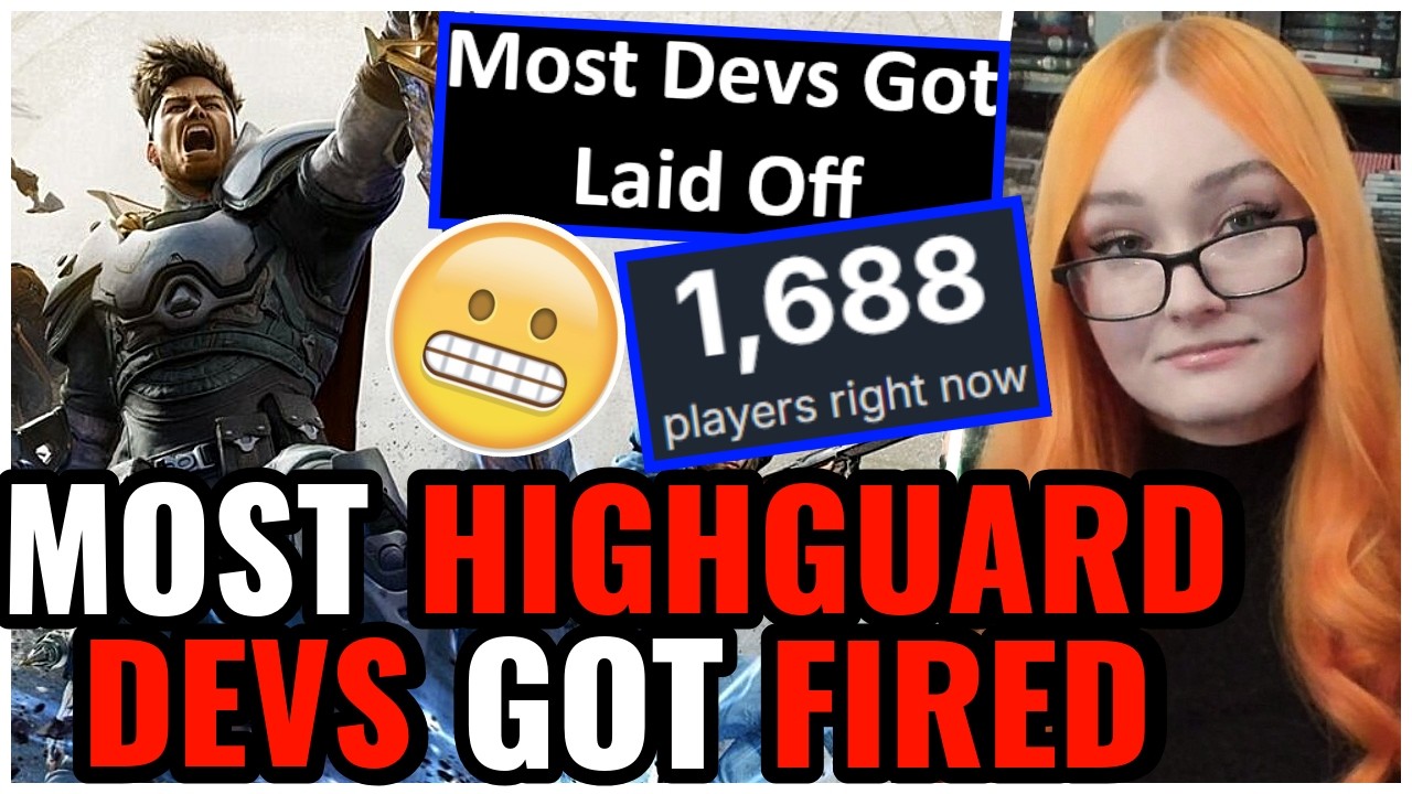 Highguard Fires Almost ALL Devs As Game Falls Under 2k Players! Another MoDeRn FAIL