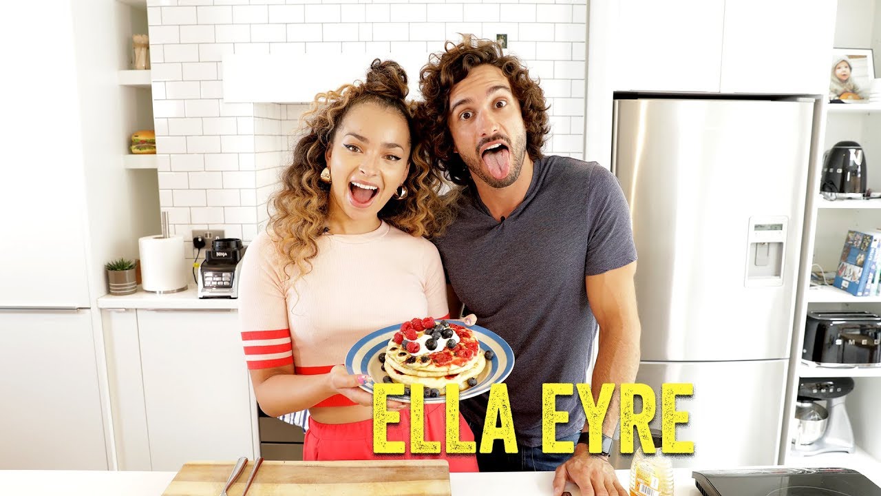 Cooking With Friends | Ella Eyre | American Style Blueberry Pancakes | The Body Coach