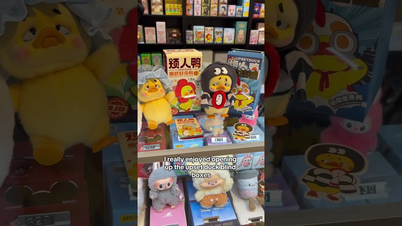 Unboxing Upset Duck blind boxes #blindbox #blindboxes #unboxing #upsetduck #duck #fun #funtime