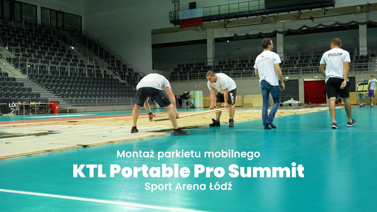 Montaż parkietu KTL Portable Pro Summit YT