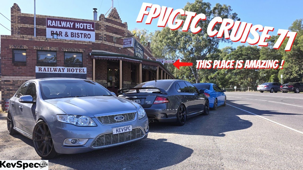 Epic FPVGTC drive to Castlemaine , Cruise 71 .. Best views