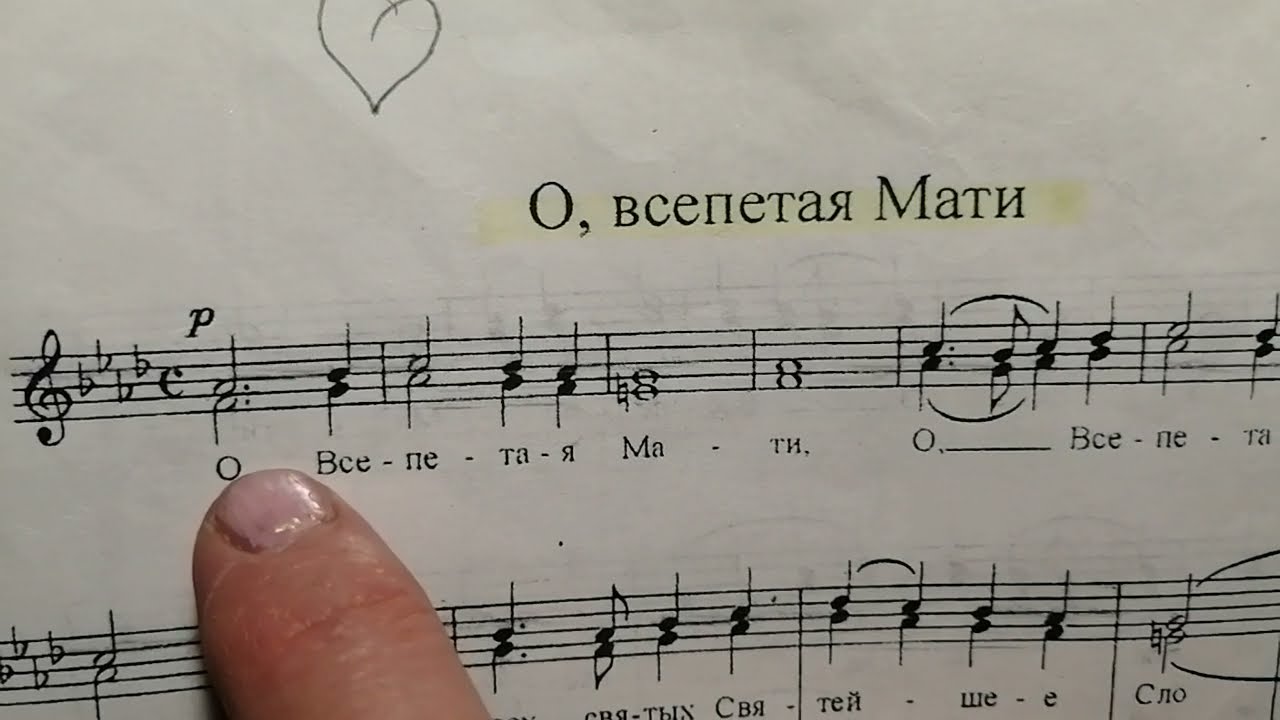 Нотный разбор. 