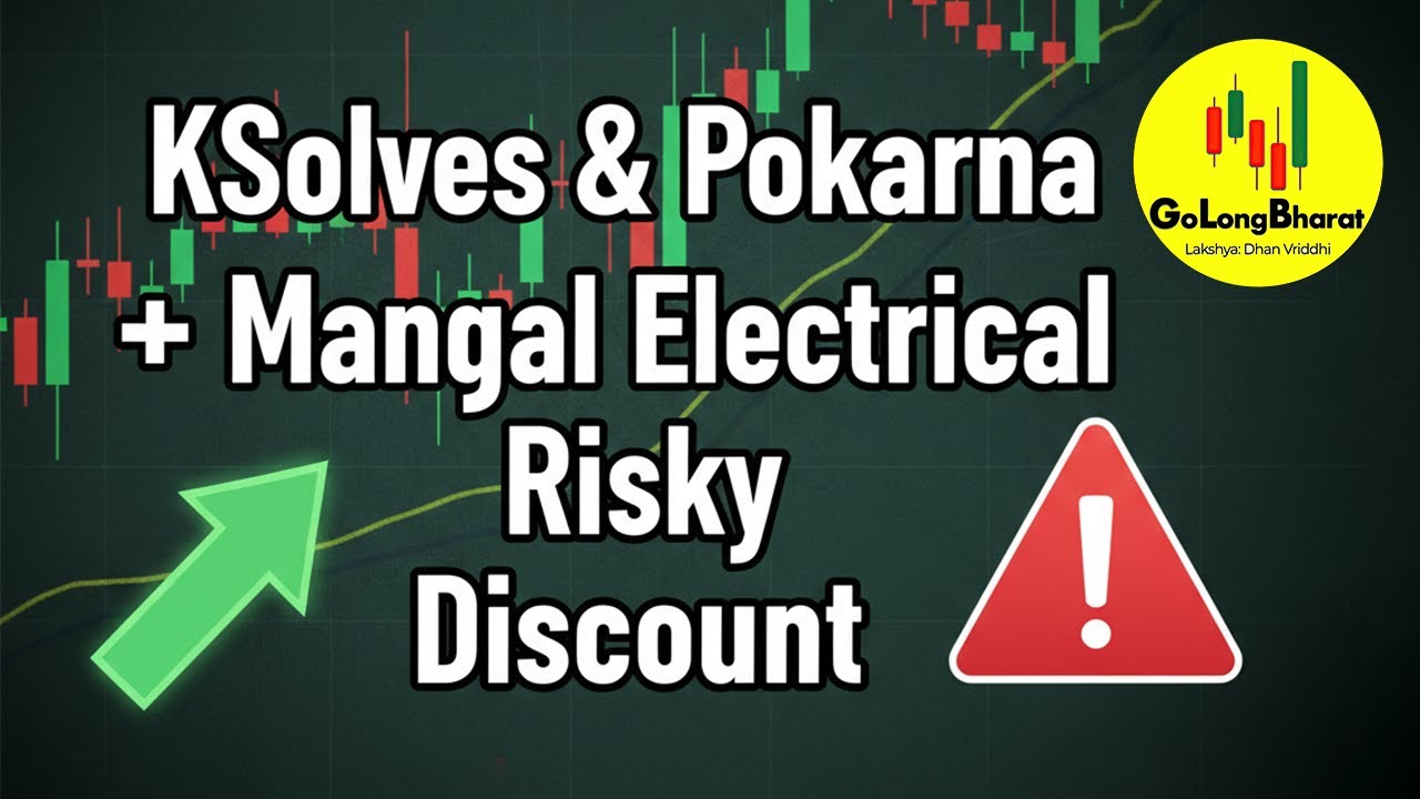 🔥 2 Strong Stocks (KSolves & Pokarna) + 1 Risky Discount Stock | Long Term Analysis