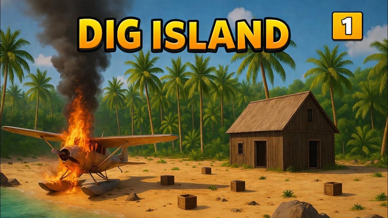 لعبة DIG ISLAND فاجأتني