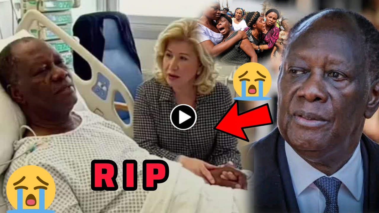 Urgent⛔ Alassane Ouattara Vient de Tomber ! Sa Maladie a d&eacute;pass&eacute; Les M&eacute;decins ? Le peuple Pleure.