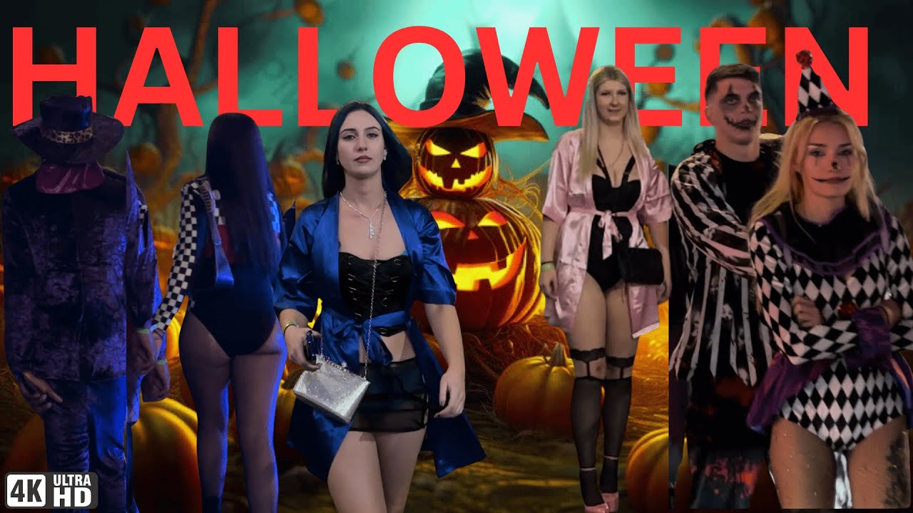 Chicago Halloween Weekend Nightlife in 4K 🎃 | Amazing Costumes & Spooky Vibes!