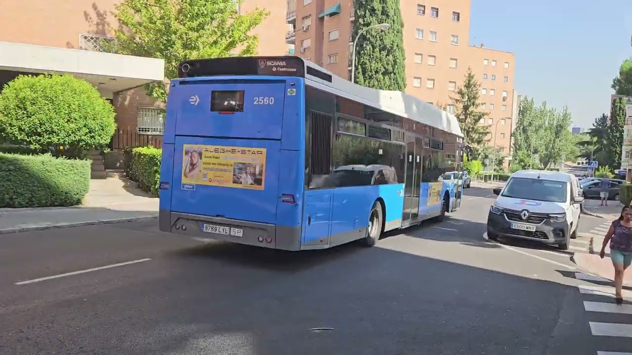 Emt Madrid zona Manoteras Agosto 2025