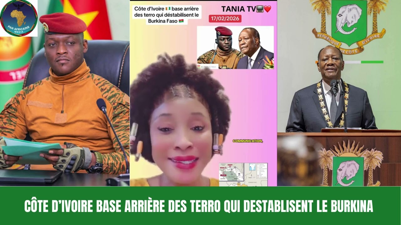 CÔTE D'IVOIRE BASE ARRIÈRE DES TERRO QUI DESTABILISENT LE BURKINA FASO 