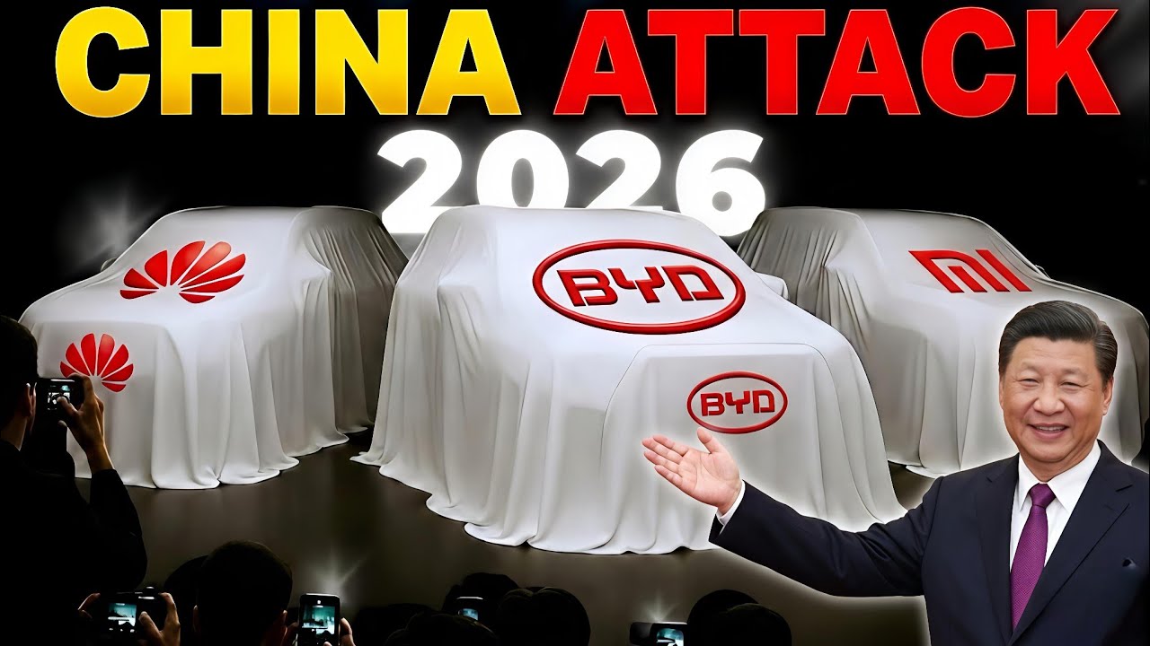 Китай представляет 5 новых автомобилей 2026 года, которые бросают вызов всему рынку.