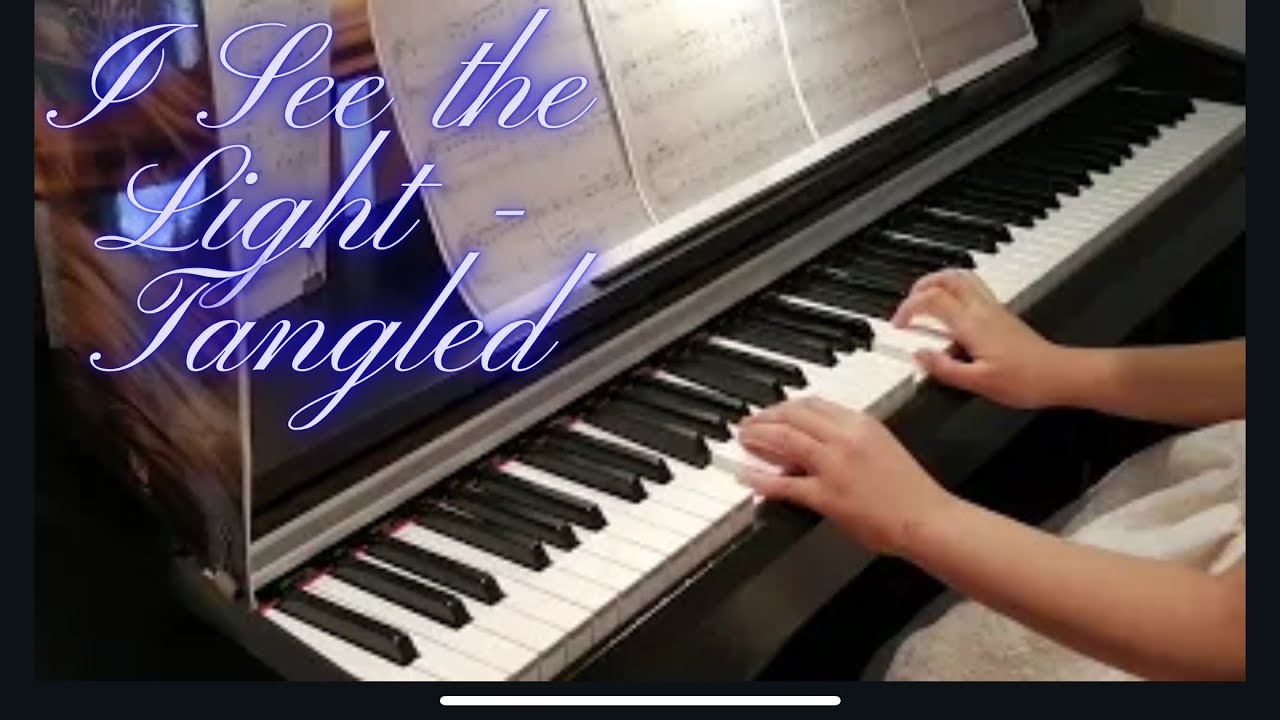 Disney Tangled I See the Light by Alan Menken - Hal Leonard Easy Piano