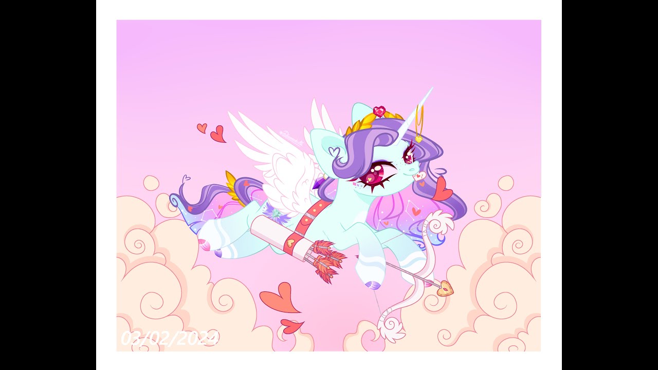 MLP [Next Gen] Diamant The Little Archer (speedpaint)