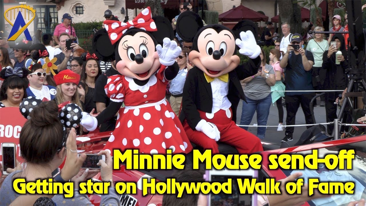 Minnie Mouse send-off celebration for star on Hollywood Walk of Fame