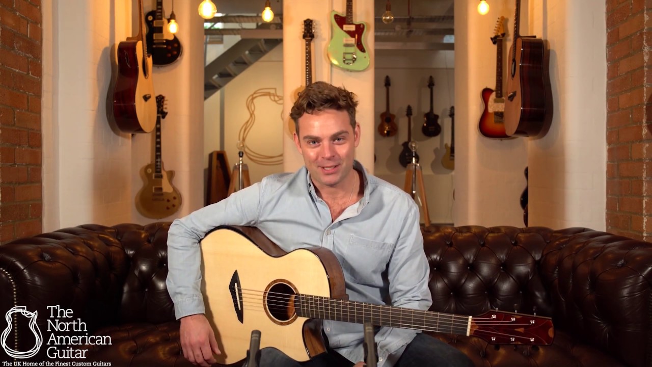 Bashkin SJ Fan Fret Cutaway Acoustic Guitar - Presented by Ben Montague