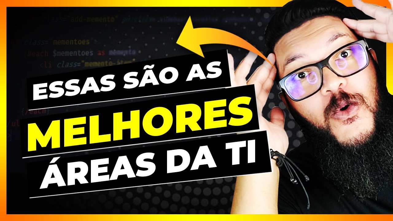 MELHORES ÁREAS DA PROGRAMAÇÃO E TI EM ALTA QUE MAIS PAGAM 🤩