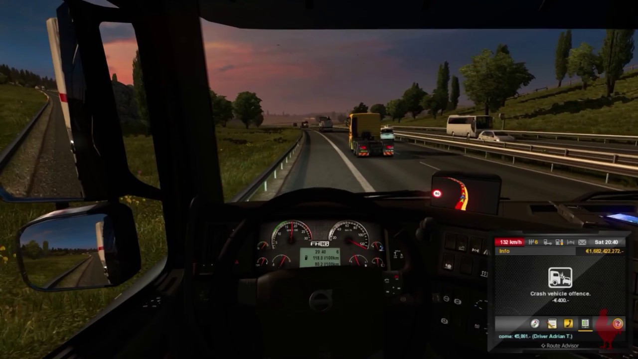Euro Truck Simulator 2 - Rotterdam to Newcastle | Volvo FH16
