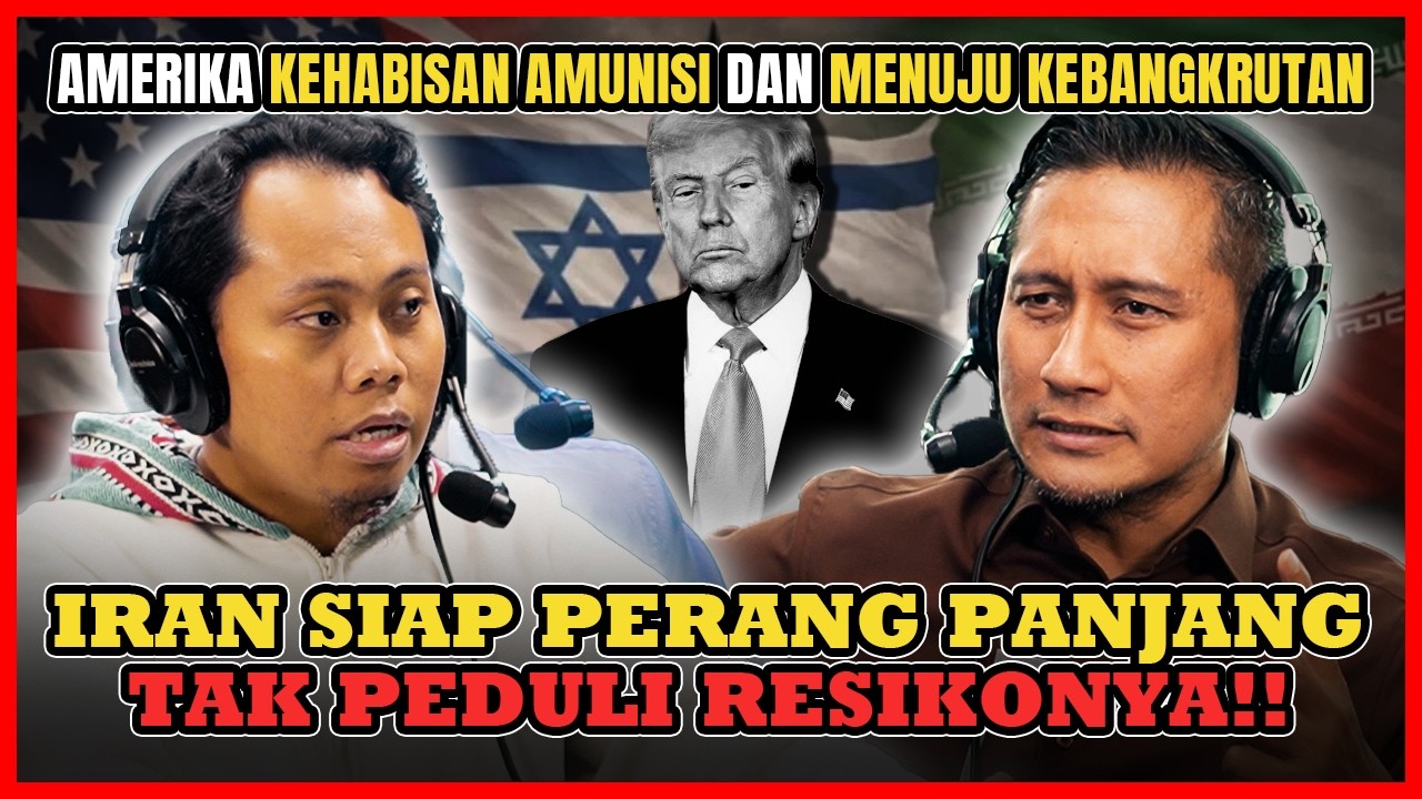 SERANGAN AMERIKA KE IRAN UNTUK MEMPERCEPAT 'GREAT ISRAEL' ⁉️ - Ust. Amar Risalah