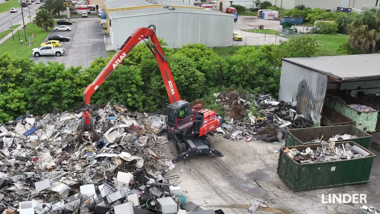 Alpha Scrap Metal Has Huge Boost in Production & Reliability with Atlas Material Handler from Linder