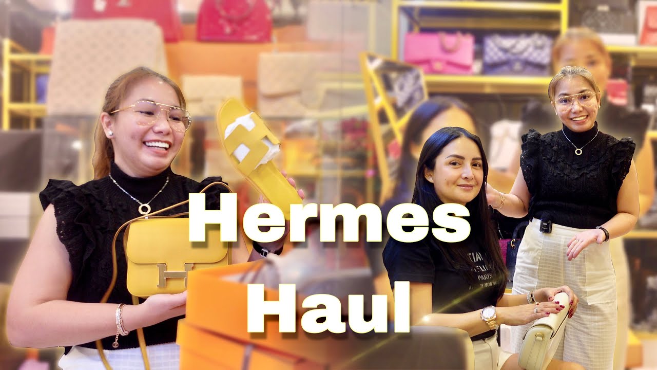 Hermes Haul with Madam Ces on the Side ( May Nabudol Agad 😂 )