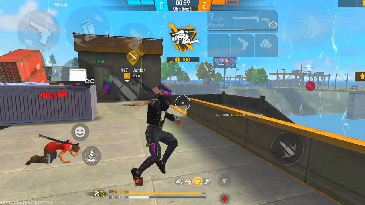 🔥 Configuración Perfecta + Custom Hud  Galaxy A15 👽💗 Free Fire Highlights