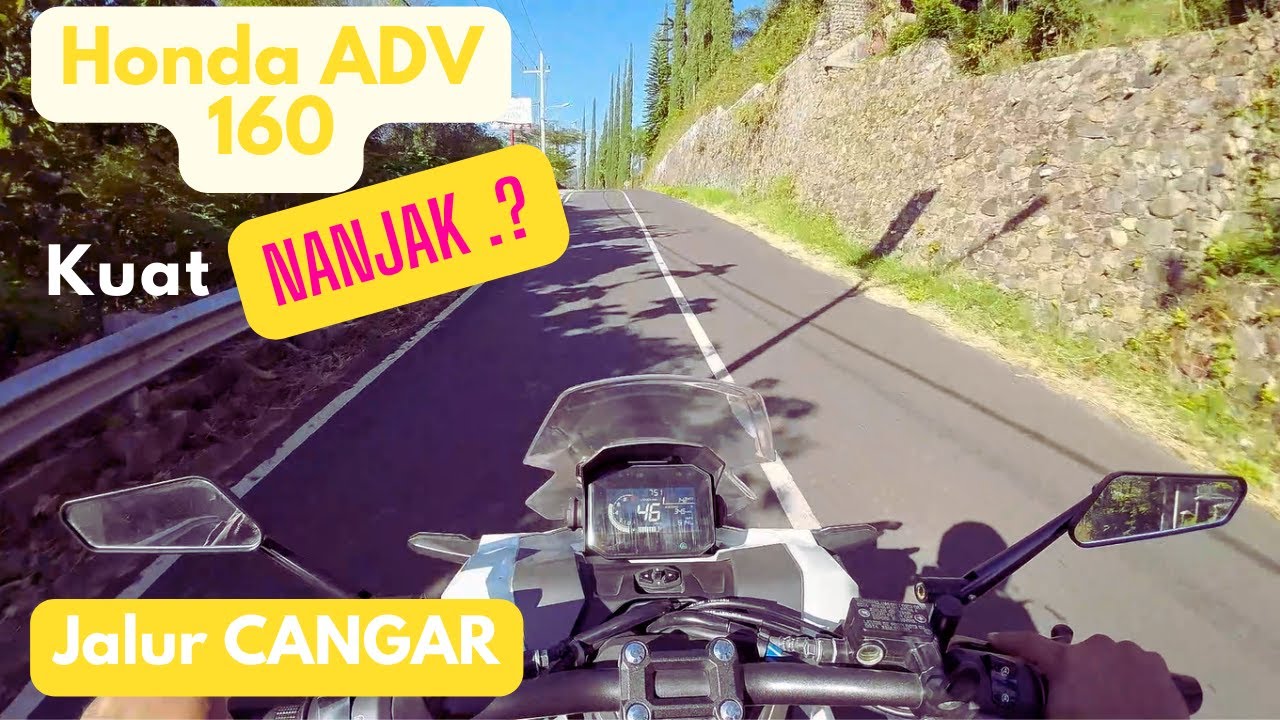 MotoVlog - Test Ride Honda ADV 160 di Tanjakan CANGAR dengan DJI Osmo Action 3