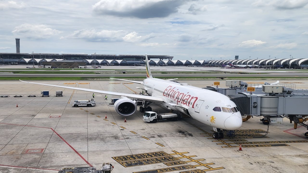 Ethiopian Airlines 787-9 Bangkok To Hong Kong  