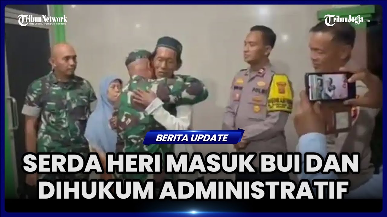 BABINSA SERDA HERI DIHUKUM BERAT, MASUK BUI DAN DIHUKUM ADMINISTRATIF