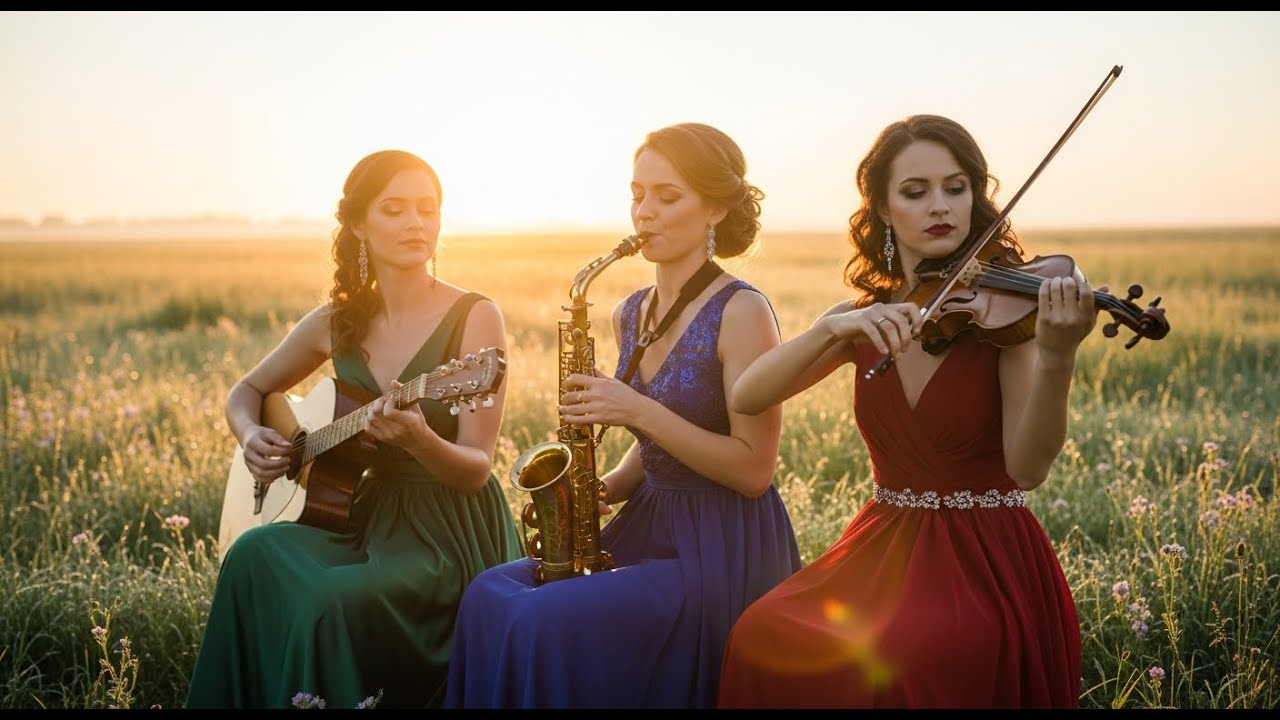 Gentle Fusion Instrumental | Flamenco Guitar, Saxophone & Violin