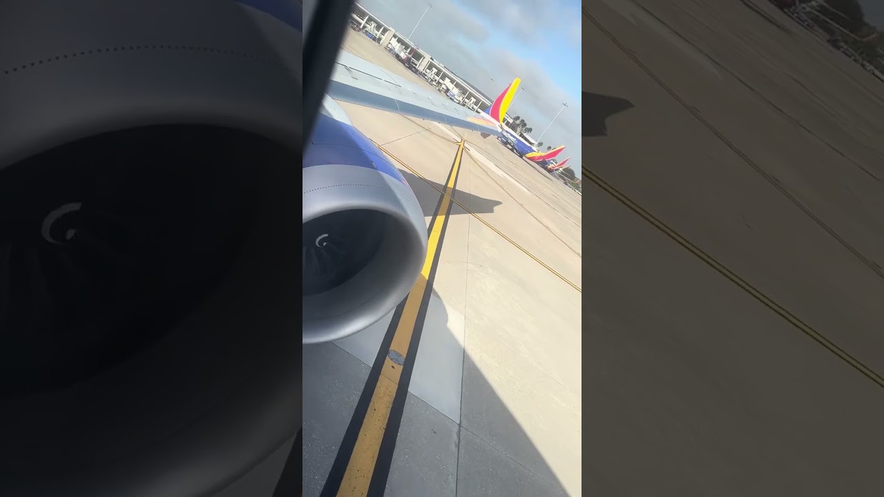 Taking off from Orlando on a Southwest Boeing 737-8 MAX 