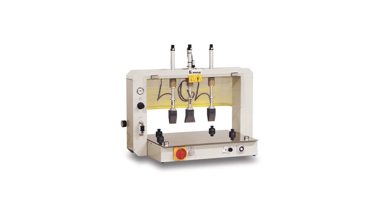 macpi 130.37 AUTOMATIC SPOT-STICKING DESK MACHINE