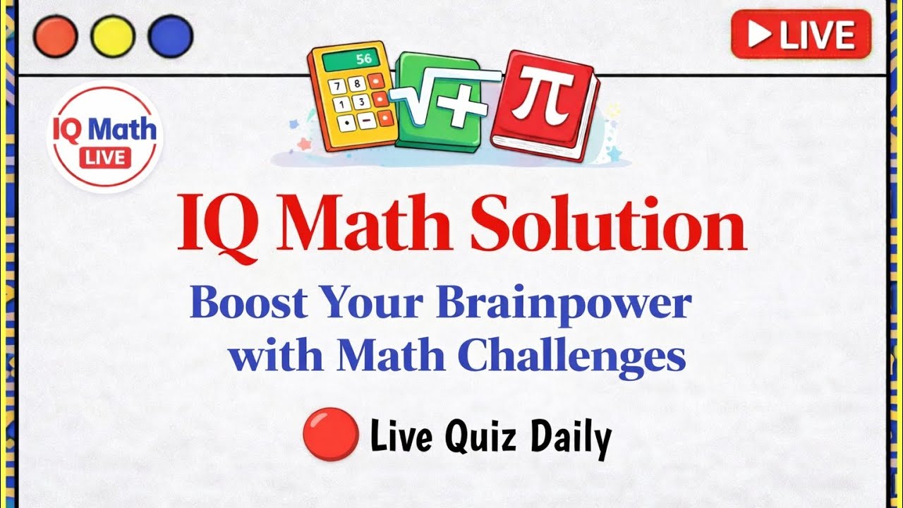 IQ Math Puzzle #brainteasers #iqtest #mathchallenges #iqpuzzle